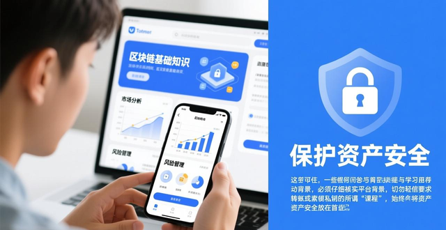 imToken正版钱包下载后，如何安全学习区块链投资？