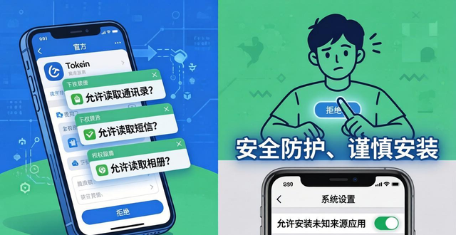 token官方下载安装教程：三步确保账户安全，避免资产损失