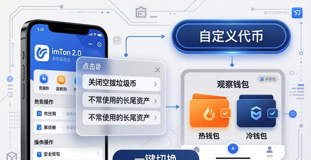 imToken 2.0操作优化：解决转账慢、资产乱，省时又省钱