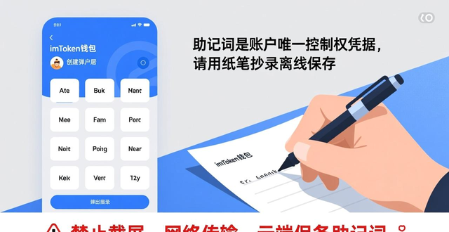 imToken账户配置步骤_imToken正版应用获取_学习如何在imToken官方下载app中配置账户？