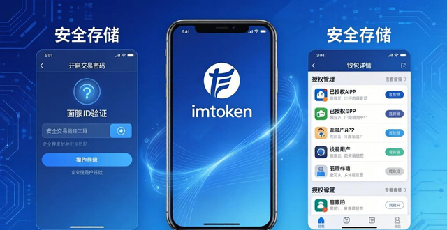 imToken钱包安全存储三准则 助记词离线备份+授权管理