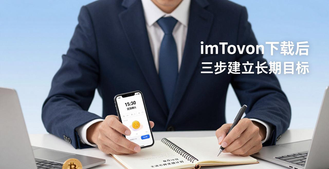 imToken下载后 三步建立长期目标